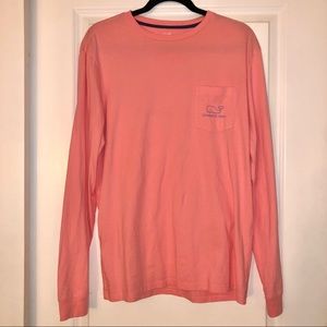 Vineyard Vines Long Sleeve Pocket Tee